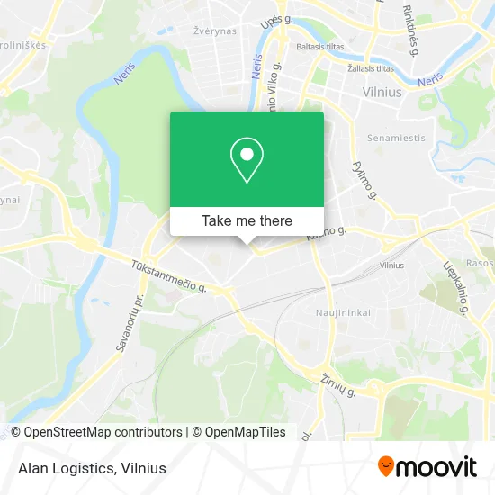 Alan Logistics map