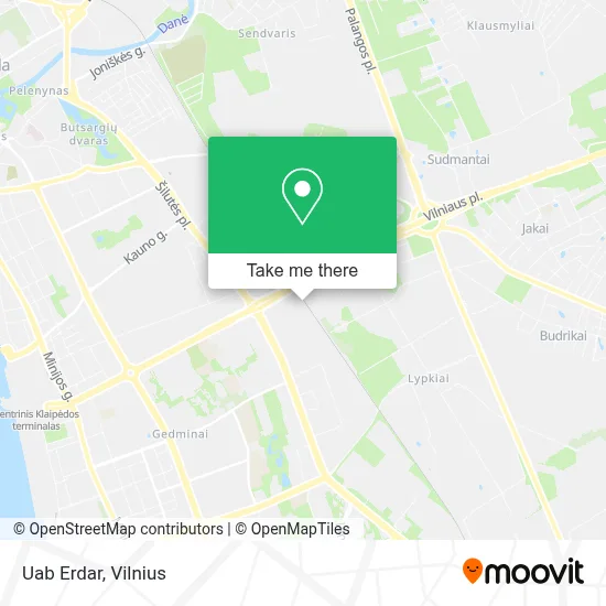 Uab Erdar map