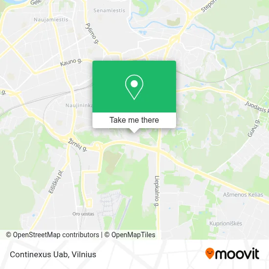 Continexus Uab map