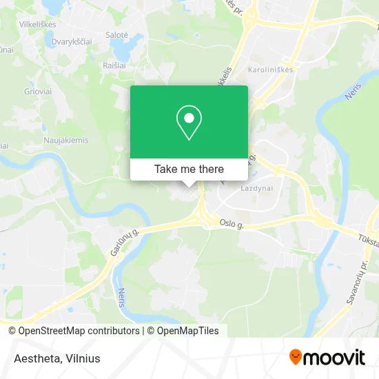 Aestheta map