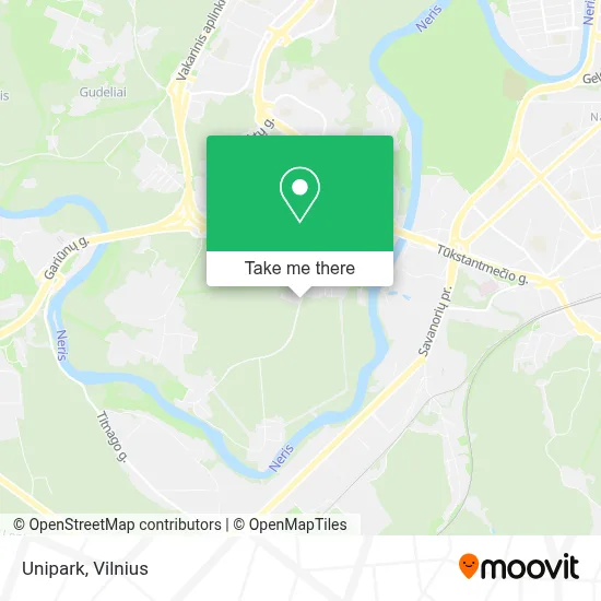 Unipark map