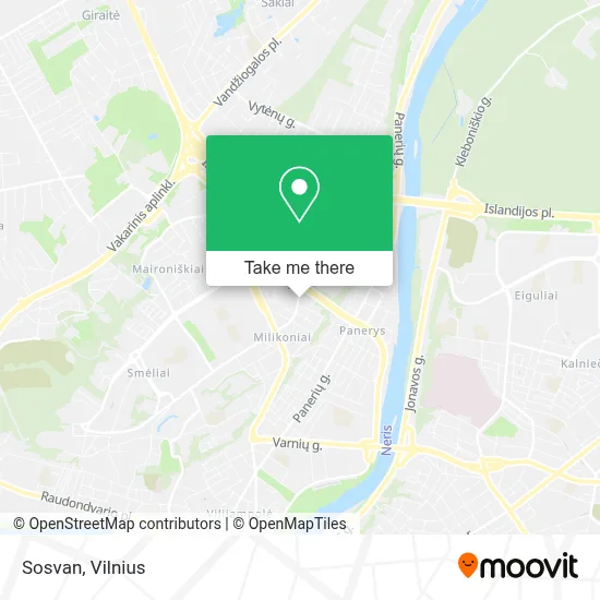 Sosvan map
