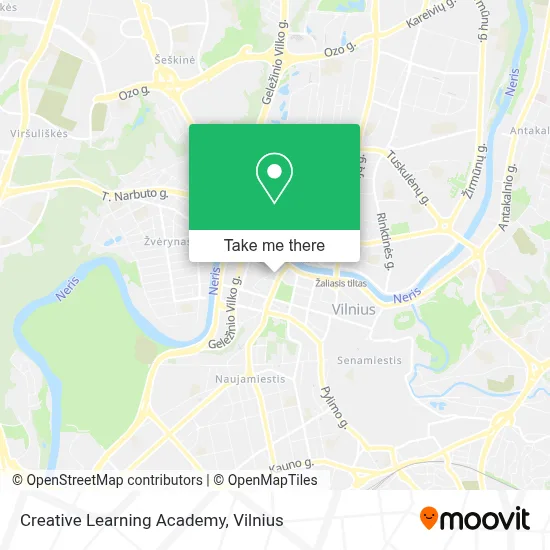 Creative Learning Academy map