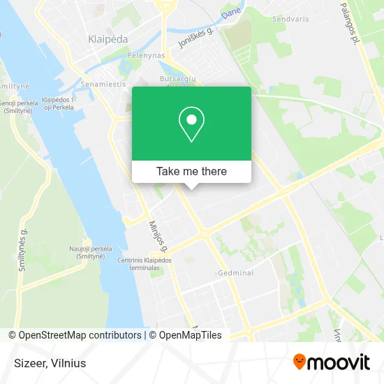 Sizeer map