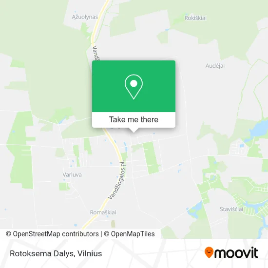 Rotoksema Dalys map
