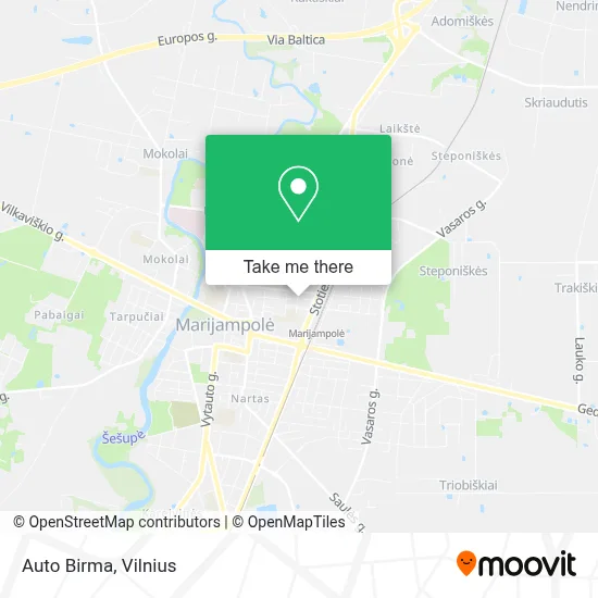 Auto Birma map
