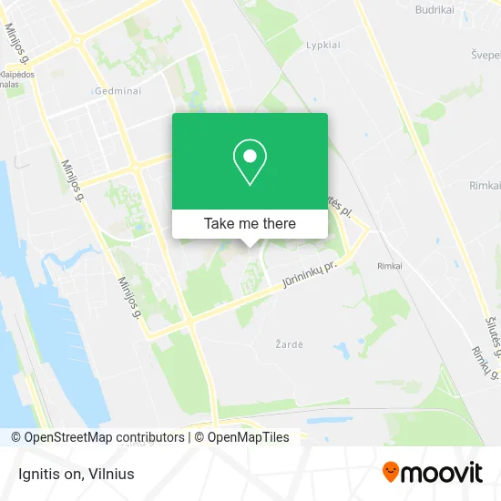 Ignitis on map