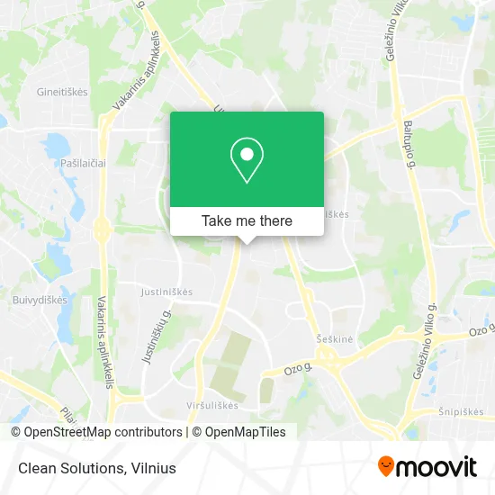 Clean Solutions map