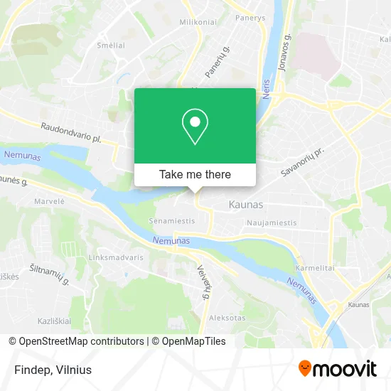 Findep map