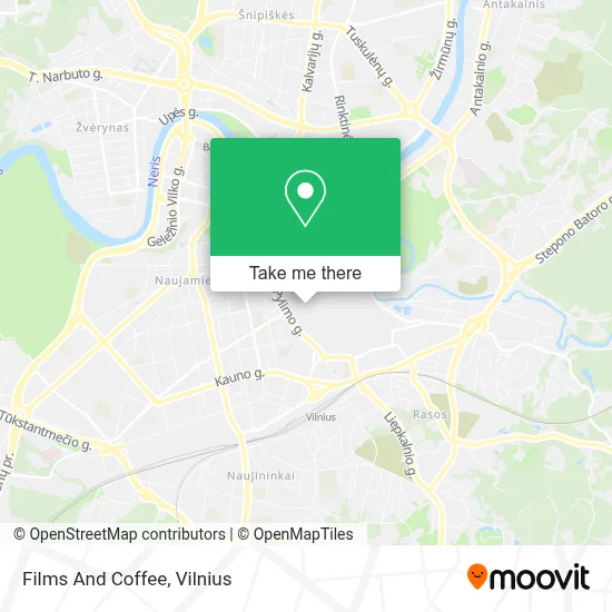 Films And Coffee map