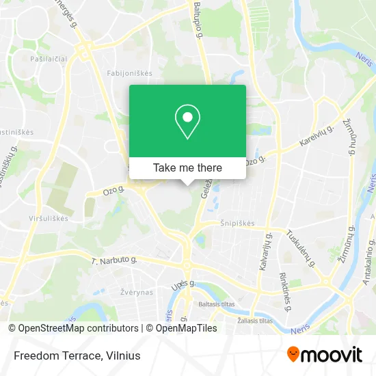 Freedom Terrace map