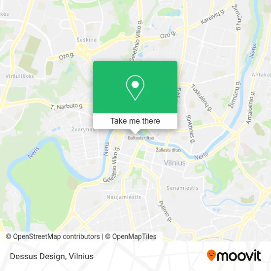 Dessus Design map