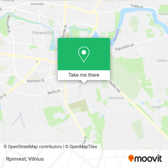 Rpinvest map