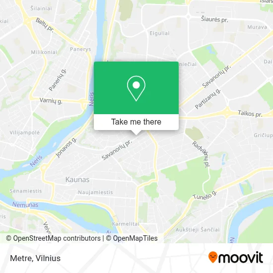 Metre map