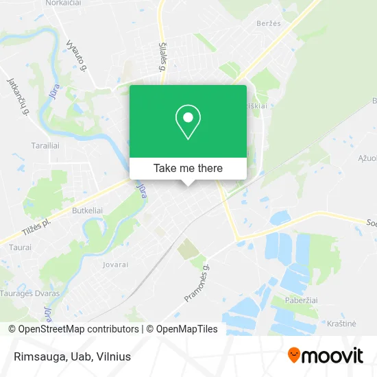Rimsauga, Uab map
