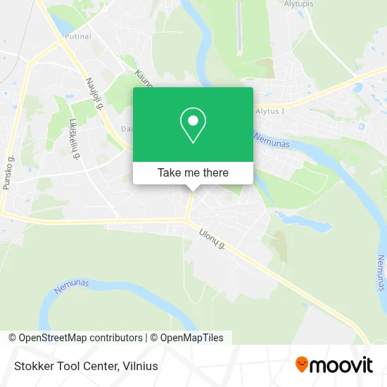Stokker Tool Center map