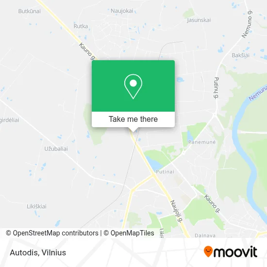 Autodis map