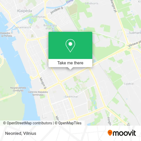 Neonled map