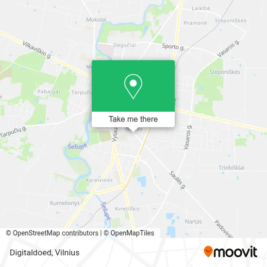 Digitaldoed map