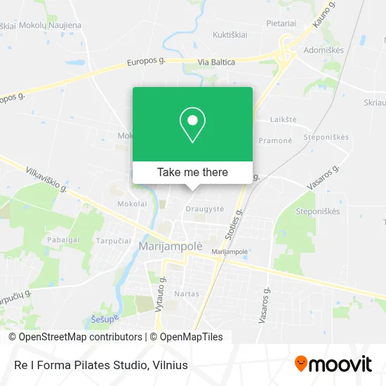 Re I Forma Pilates Studio map