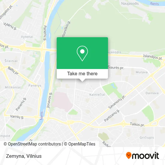 Zemyna map