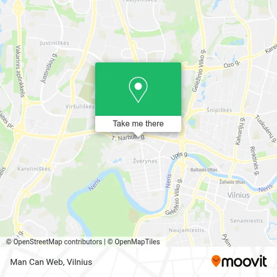 Man Can Web map