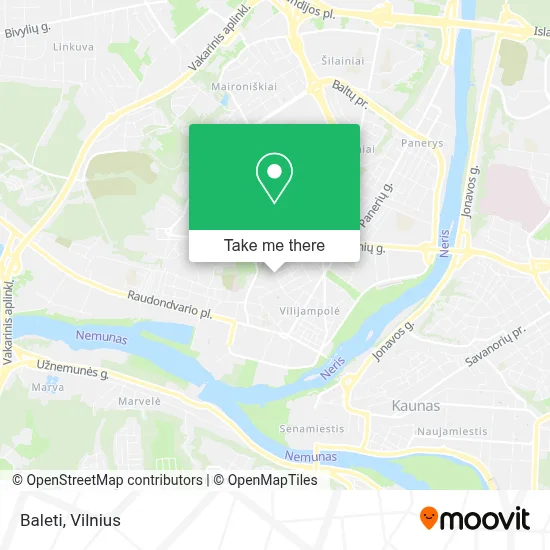 Baleti map