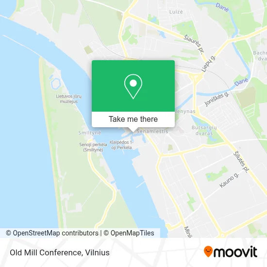 Old Mill Conference map