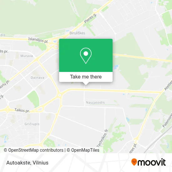 Autoakste map