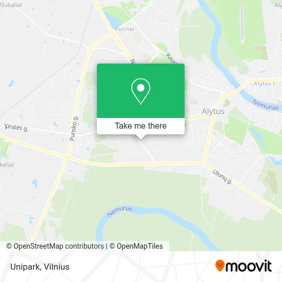 Unipark map