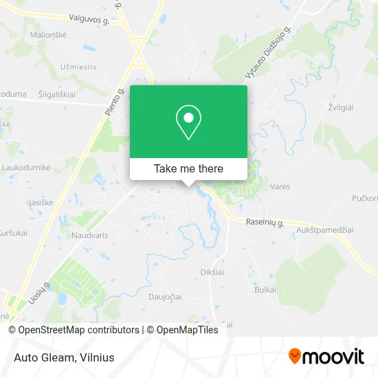 Auto Gleam map