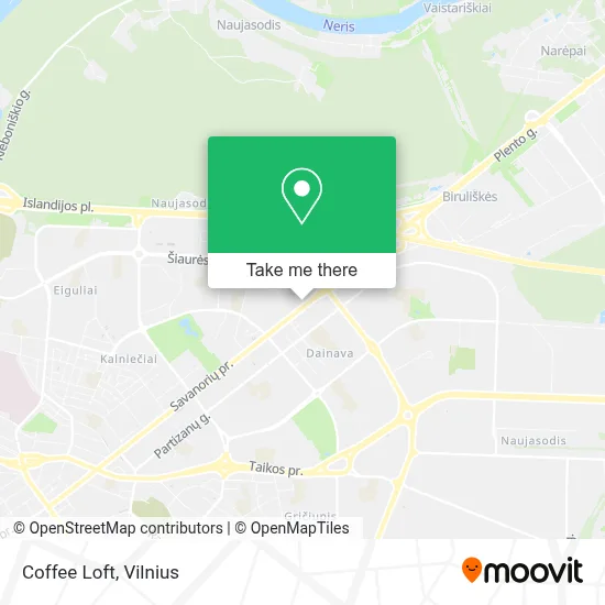 Coffee Loft map