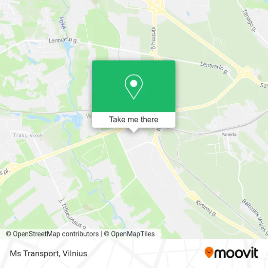 Ms Transport map