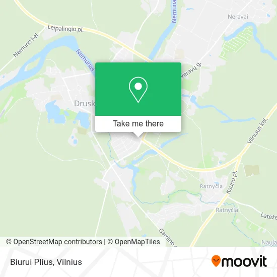 Biurui Plius map