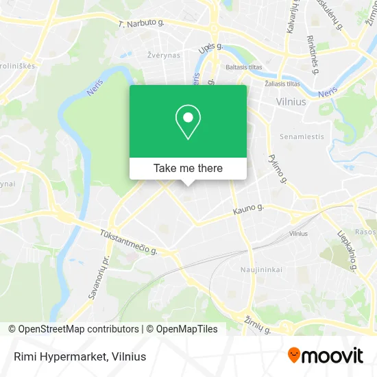 Rimi Hypermarket map
