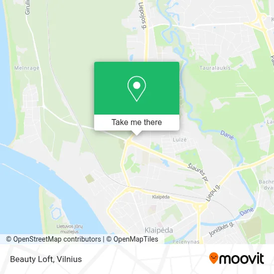 Beauty Loft map