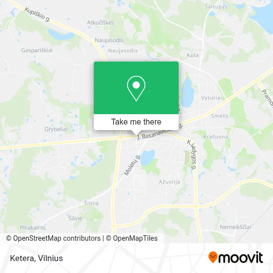 Ketera map