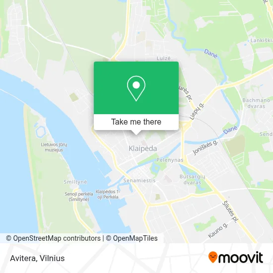 Avitera map