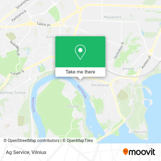 Ag Service map