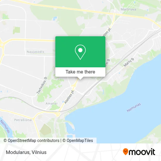 Modularus map