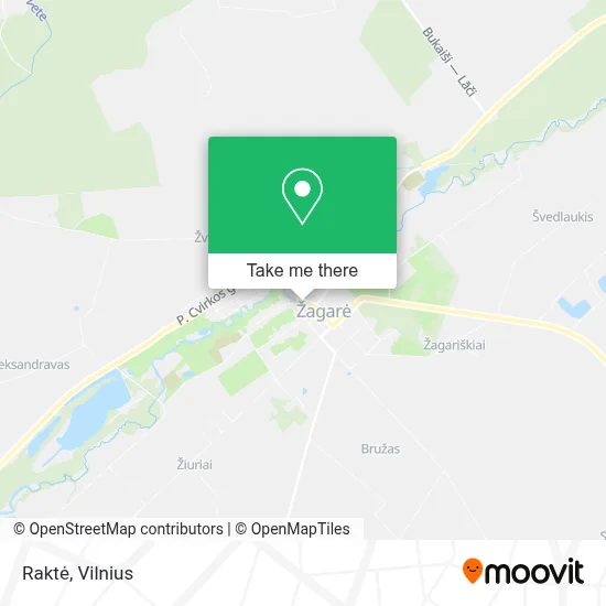 Raktė map