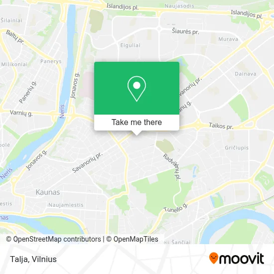 Talja map
