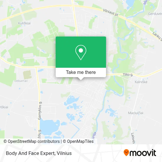 Body And Face Expert map