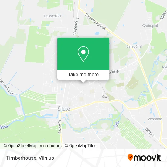 Timberhouse map