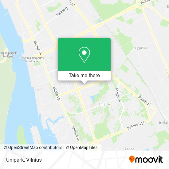 Unipark map