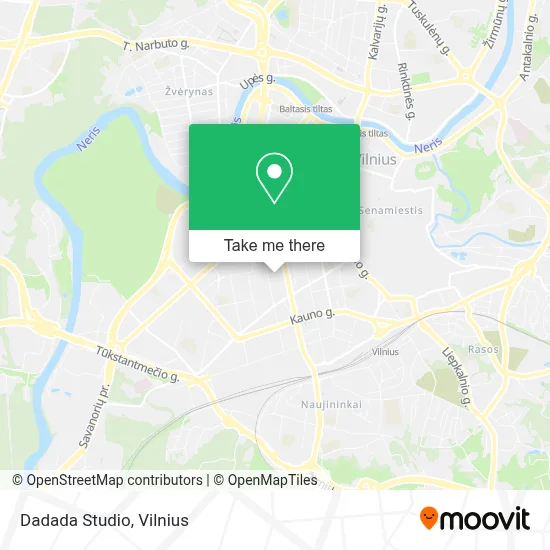 Dadada Studio map