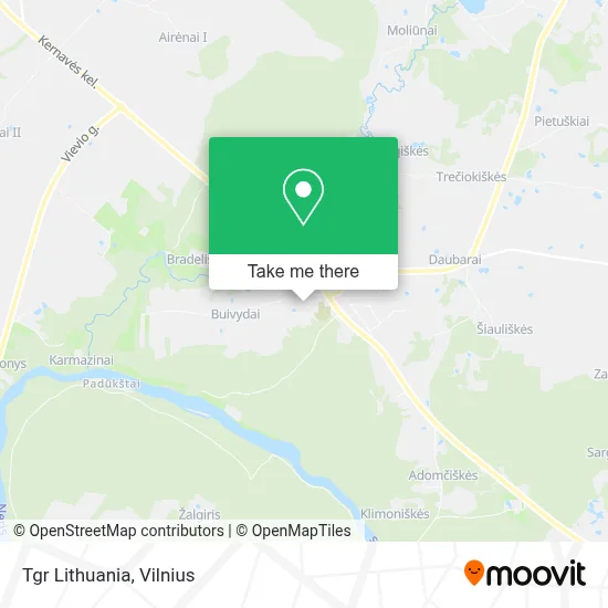 Tgr Lithuania map