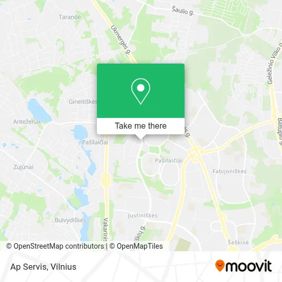 Ap Servis map