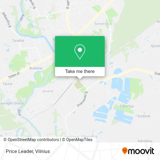 Price Leader map