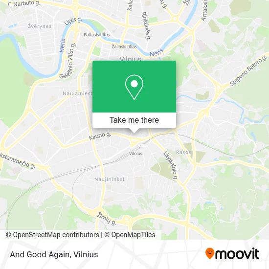 And Good Again map
